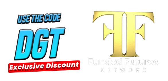 Funded Futures Network discount code DGT for 50% OFF futures prop firm evaluations
