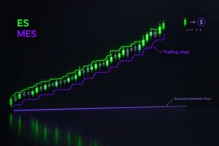 Trailing Stop Loss in Futures (and Why It’s Not a <a href="https://damnpropfirms.com/glossary/trailing-drawdown/" class="dpf-glossary-autolink" title="See definition: Trailing Drawdown" data-dpf-glossary="trailing-drawdown">Trailing Drawdown</a>)