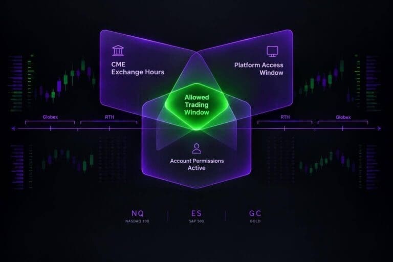Allowed Trading Windows for CME Sessions