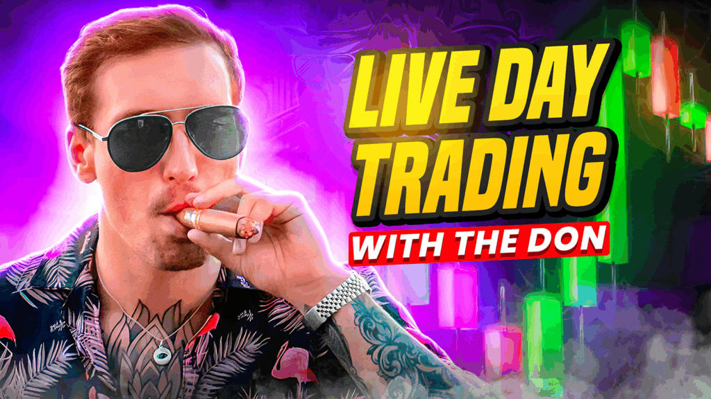 Live day trading streams on YouTube featuring real-time futures trading, market commentary, and execution from DamnPropFirms.